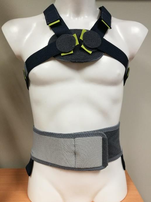 Ocena biomechaniczna z wykorzystaniem sprzętu ortopedycznego 45 Rys. 2. Gorset MK BRACE firmy Ori-Med 3.