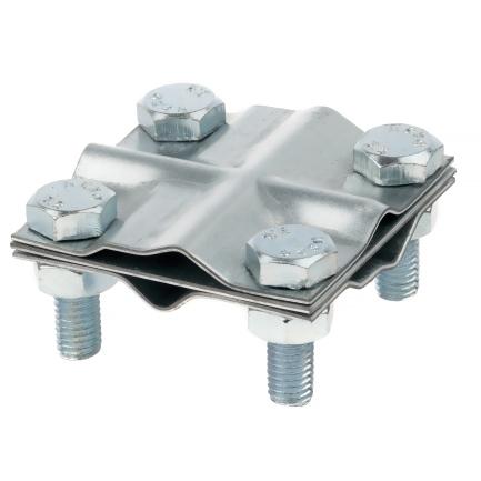 Z³¹cze uniwersalne D/D S³u y do ³¹czenia drutu z drutem, drutu z bednark¹ lub bednarki z bednark¹ do szerokoœci 40mm. NR KAT. a ŒRUBA MATERIA 3.