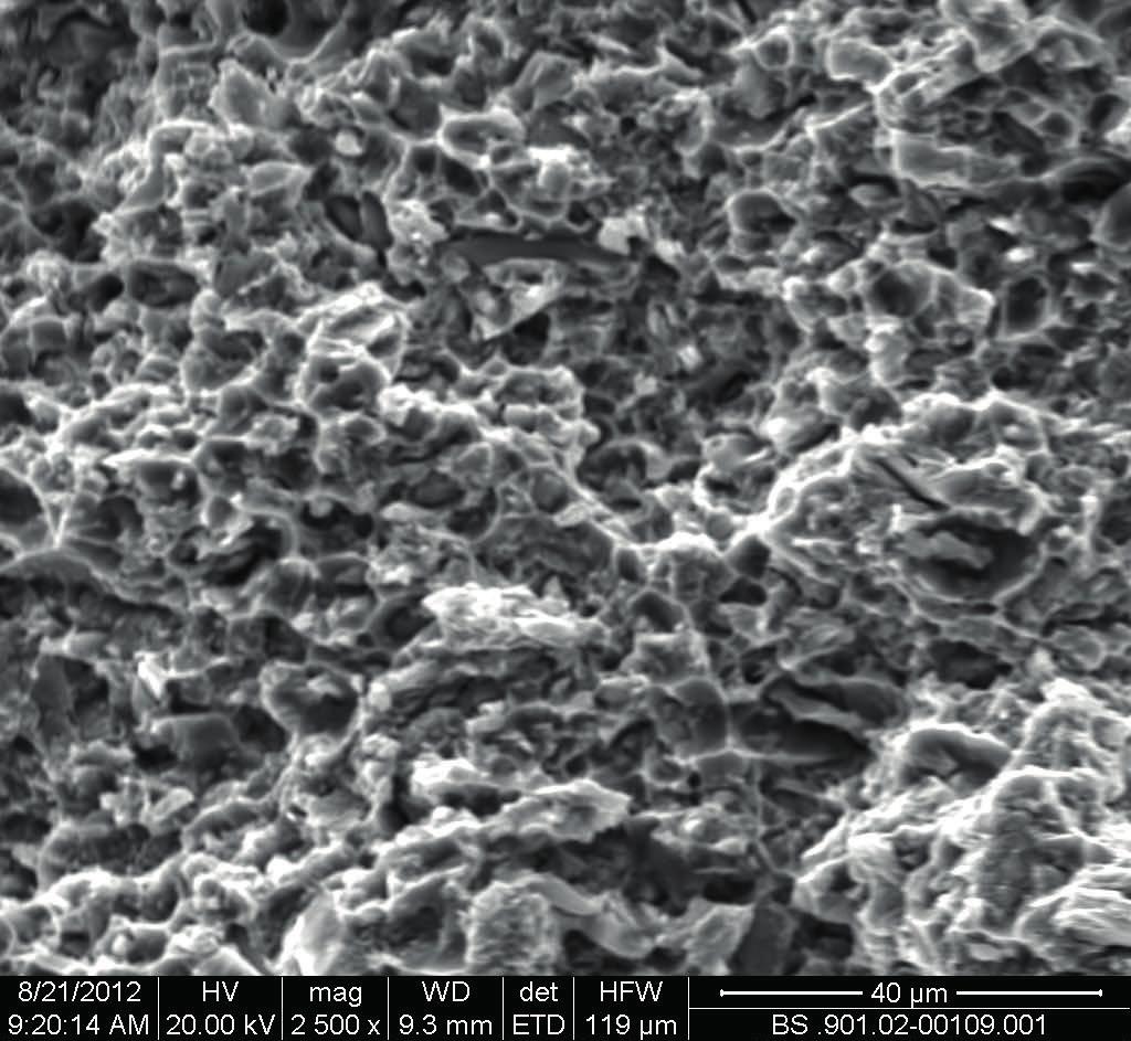 SiC o średniej wielkości cząstek 3 µm (dane producenta). Spiekanie przeprowadzono w temperaturze 600 C pod ciśnieniem 50 MPa. Szybkość nagrzewania wynosiła 150 C/min, a czas spiekania 150 s.
