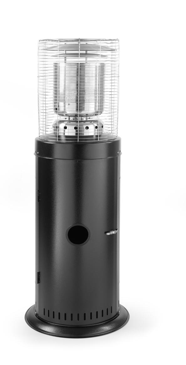 Lampa grzewcza na gaz Na gaz z butli propan lub butan, max.