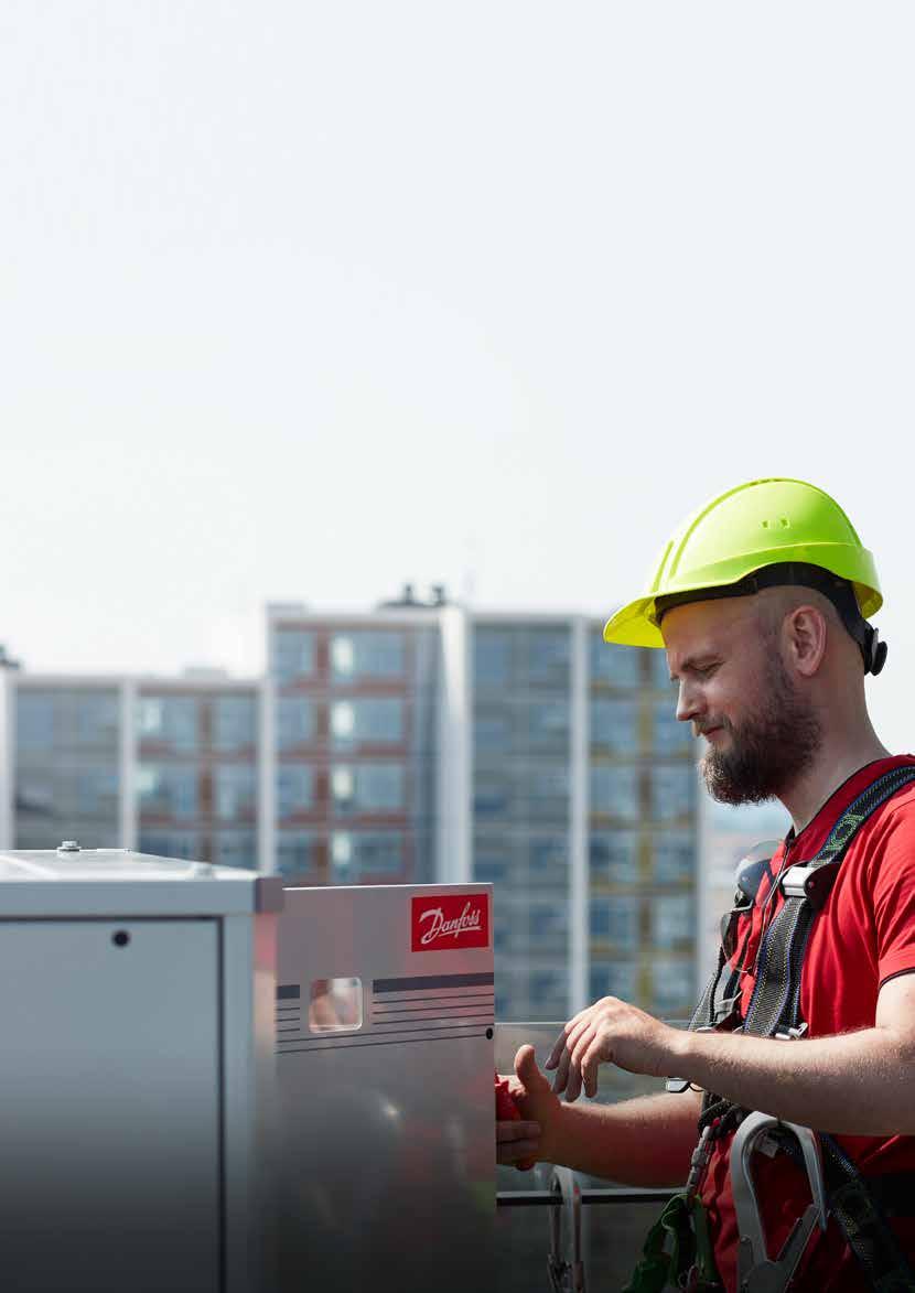 Agregaty skraplające Danfoss Optyma rynek europejski Rozwiązania dopasowane do Twoich potrzeb za każdym razem Agregaty skraplające Danfoss Optyma przeznaczone są do stosowania w pomieszczeniach oraz