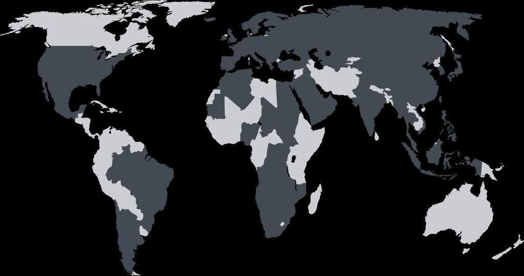 49,5% obrotów firmy SCHÜCO w roku 2006 osiągnięto poza granicami Niemiec USA Mexiko Argentinien Brasilien Chile Ägypten Algerien Angola Botswana Kongo Malawi Marokko Mauretanien Mosambik Namibia