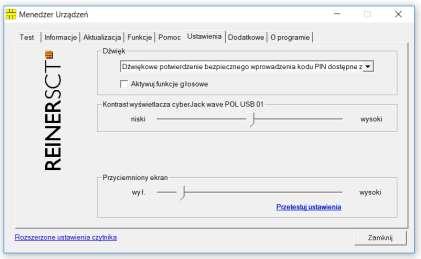 z działem REINER SCT Support Kontakt dostępny online.