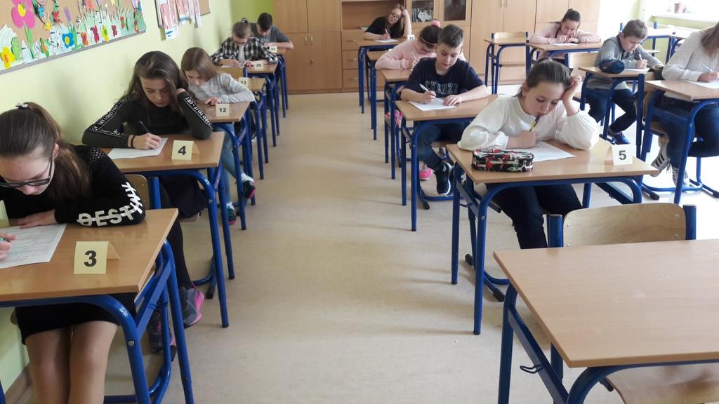 II etap konkursu odbył się 29 marca 2019 r. Uczestniczyło w nim 17 uczniów. Podczas finału uczniowie rozwiązywali testy ortograficzne.