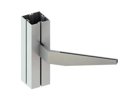 160 podpora półki kątowa shelf bracket anodowane lub wg RAL Długość - Waga L - 300-0,33 kg