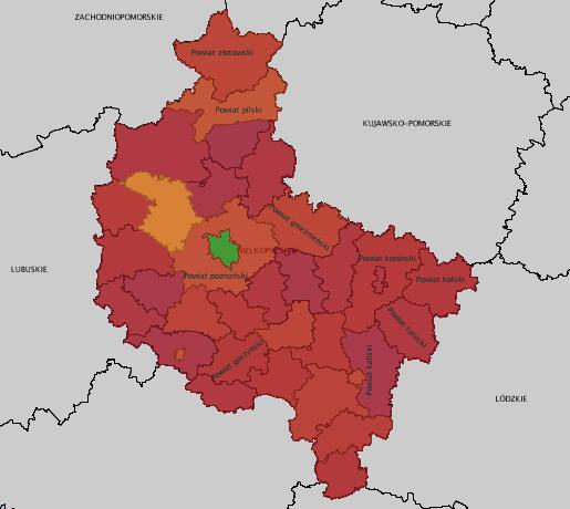 Powiat Ogółem DOMY POMOCY SPOŁECZNEJ JEDNOSTKI SPECJALISTYCZNEGO PORADNICTWA KLUBY INTEGRACJI SPOŁECZNEJ MIESZKANIA CHRONIONE OŚRODKI INTERWENCJI KRYZYSOWEJ OŚRODKI WSPARCIA Powiat kępiński 2 1 1