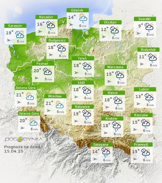 jutro METEOROGRAMY