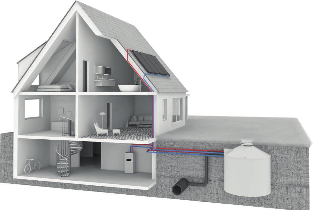30 / 31 SOLANKA / WODA A 1 5 4 B 3 VITOFRIOCAL System zasobnika lodowego A Energia z promieniowania słonecznego B Energia z powietrza atmosferycznego M C