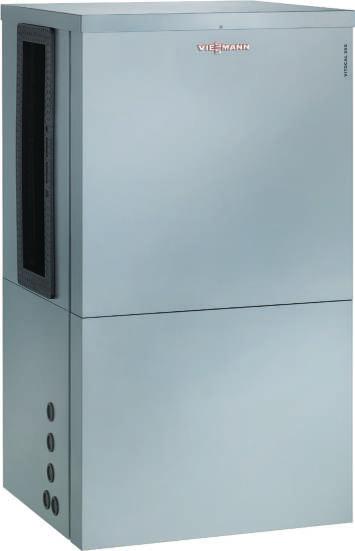 42 / 43 POMPY CIEPŁA POWIETRZE / WODA Idealne rozwiązanie modernizacyjne Pompa ciepła powietrze / woda Vitocal 350-A o znamionowych mocach cieplnych od 12,7 do 20,6 doskonale nadaje się do instalacji