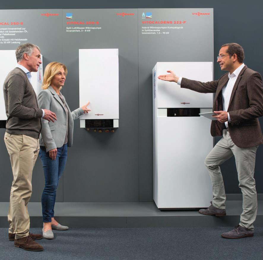 72 / 73 SERWIS Podstawą sukcesu firmy Viessmann jest bliski kontakt z profesjonalistami z naszych firm
