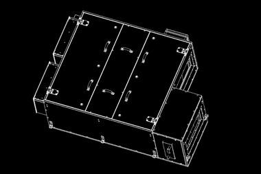 IP54 F F7 (G4)/F7 (G4) Waga (netto, bez