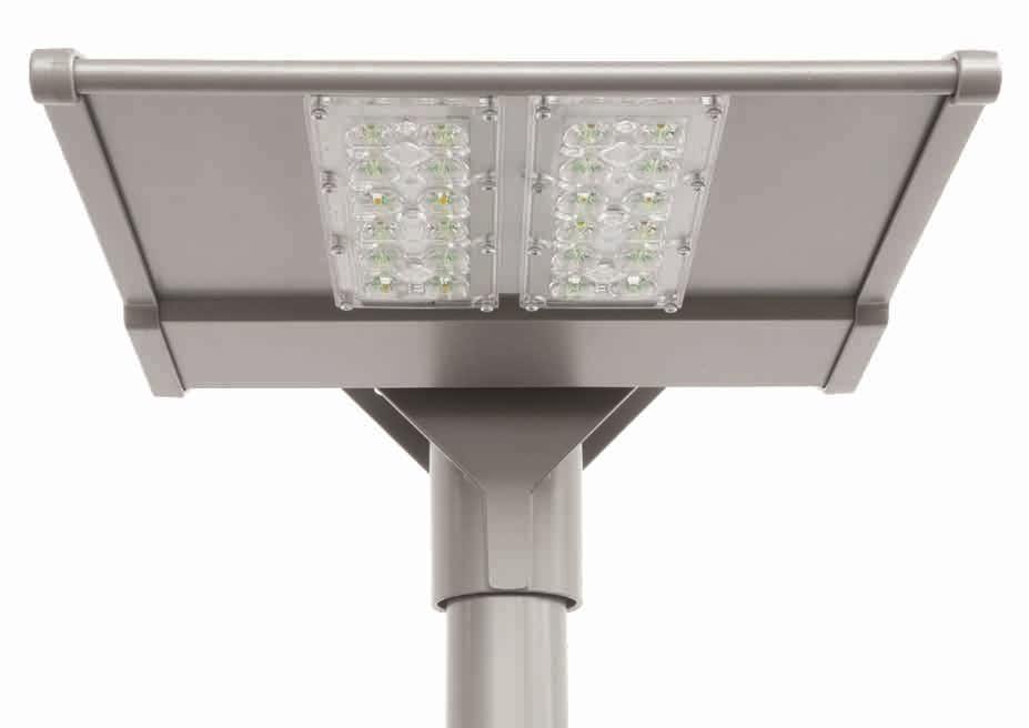 AtmosED ZEWNĘTRZNE OŚWIETENIE ED CHARAKTERYSTYKA STRUKTURA ZARZĄDZANIE CIEPŁEM Obudowa z wytłaczanego aluminium anodowanego,