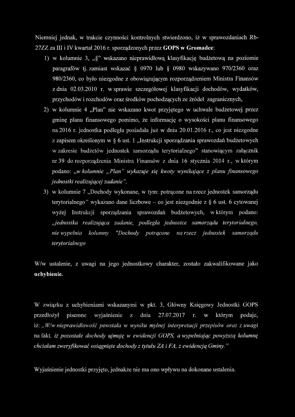 zamiast wskazać 0970 lub 0980 wskazywano 970/2360 oraz 980/2360, co było niezgodne z obowiązującym rozporządzeniem Ministra Finansów z dnia 02.03.2010 r.