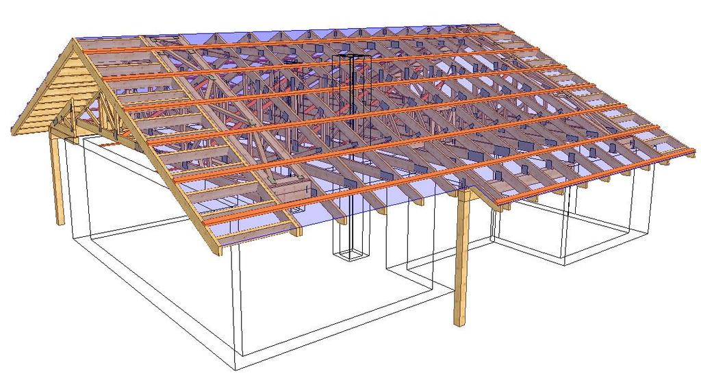 pl PROJEKT PREFABRYKOWANEJ WIĘŹBY DACHOWEJ DOMEK JEDNORODZINNY AGATON II