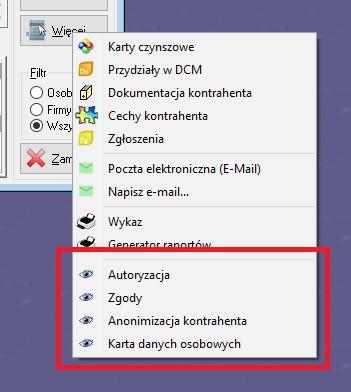 ADA Dokument opisuje nowe funkcje systemu związane z wprowadzeniem RODO regulacji o ochronie danych osobowych. Wszystkie funkcje są dostępne w menu Narzędzia / ODO Ochrona Danych Osobowych.
