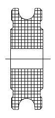Rolki tworzywowe profilowe bez łożysk (na linkę) / Plastic, profile rollers without s (for a rope) Ø 20 C20/4 5 8,5 2 14 8,5 0,01 20 Ø 28 C28/6/3 3 9,5 3 16 9,5 0,01 30 Ø 28 C28/6 3,5 9,5 3 16 9,5