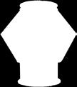 184,00 292,00 373,00 Podstawy dachowe przystosowane do połączeń nyplowych. / Roof bases for round branching. Ceny podstaw dachowych w wykonaniu z kołnierzem na zapytanie ofertowe.
