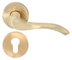 ZINC LLOY LEVER HNDLE SET - PREMIUM RNGE ช ดม อจ บก านโยกประต ซ งค อ ลลอยด ร นพร เม ยม 10 PIN LEVER HNDLE ม อจ บกานโยก Suitable for flush DIN left-right hand door Suitable for door thickness 35-38 mm