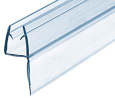 GLSS DOOR SELS ซ ลประต กระจก Glass door seal Glass to wall seal Protection against cold, draught and moisture For