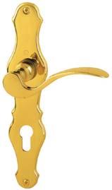 222 130 84 72 75 222 130 72 84 75 BRSS LONG PLTE LEVER HNDLE - PREMIUM RNGE