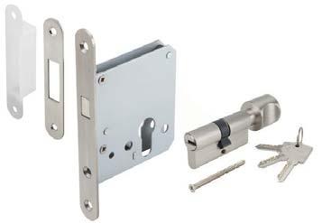 ZINC LLOY PULL HNDLE WITH MORTISE LOCK - PREMIUM RNGE ช ดม อจ บด งซ งค อ ลลอยด พร อมระบบมอร ท สล อค ร นพร เม ยม DOOR HNDLE RNGE 10 PIN 35-40 Material: Solid zinc alloy Suitable for flush timber doors