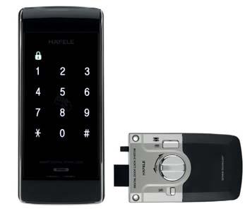 RESIDENTIL ELECTRONIC LOCK ER 4800-TC ล อคอ เล กทรอน กส ER 4800-TC 35-50 2 identificated types: - Up to 50 key cards - Up to 10 passwords (6-12 digits) Volume control 8 steps Double lock function