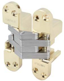 CONCELED MORTISE HINGE บานพ บฝ ง แบบปร บไม ได For timber frames For flush doors For concealed mounting Technical data Max.