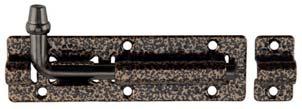 STEEL DOOR BOLTS กลอนเหล ก vailable with fixing material 28.5 10 100 16 Dim.