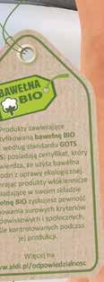 bawełną BIO Komplet bluzka