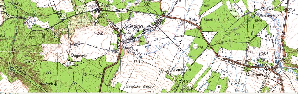 Cisy 2. Położenie rezerwatu Rezerwat Choczewskie Cisy położony jest w powiecie wejherowskim, w gminie Choczewo, około 9,7 km na NW od Choczewa, w pobliżu miejscowości Sasino.