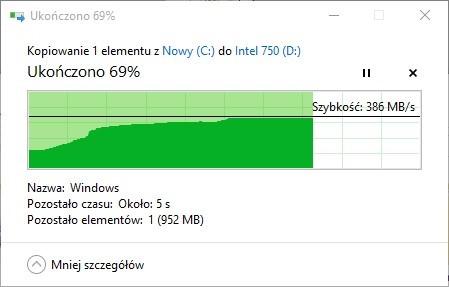 Podsumowanie Intel 750 MLC 400 GB nie pozostawia złudzeń - to obecnie najlepszy dysk SSD oparty na złączu PCI