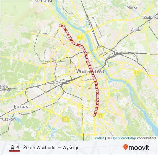 Kierunek: Zjazd Do Zajezdni Żoliborz 37 przystanków WYŚWIETL ROZKŁAD JAZDY LINII Wyścigi 06 Al.