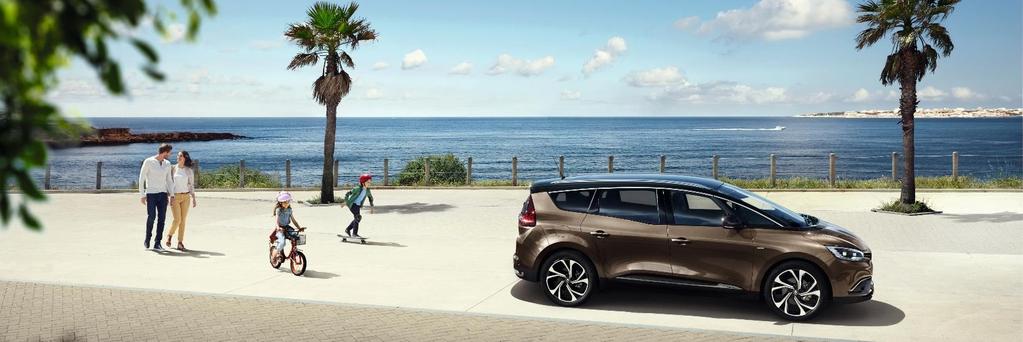 NOWA WIZJA KOMPAKTOWEGO VANA Renault GRAND SCENIC wyróżnia się swoim unikalnym designem.