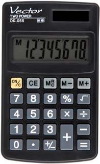 KALKULATORY Kalkulator KF01603 kalkulator z 10-cyfrowym wyświetlaczem podwójny system zasilania (bateria słoneczna