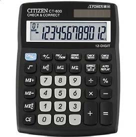 KALKULATORY Kalkulator KF01605 kalkulator biurkowy z dużym, 1-cyfrowym wyświetlaczem podwójny system zasilania (bateria słoneczna i