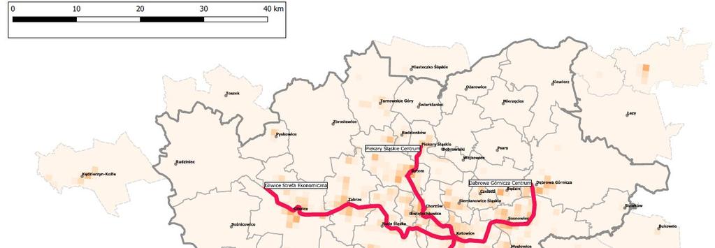 wdrożenie naziemnego lekkiego metra powinno być poprzedzone aktualizacją koncepcji K-KM w celu uwzględnienia zmian w zachowaniach komunikacyjnych mieszkańców metropolii, inicjowanych procesem rozwoju