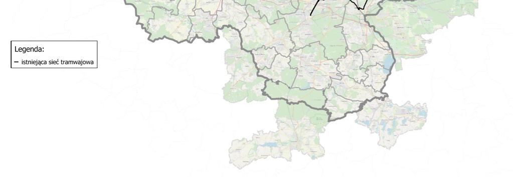 obszarze GZM Źródło: Opracowanie