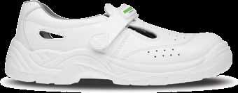 ADM PLUS ADM WHITE O1, S1 Sandal C10006, C11006 ADM WHITE S1 Moccasin C21115 Białe, przewiewne sandały, z cholewką z mikrofibry.