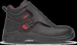 0 mm podszewka: wodoodporna membrana REGI-TEX wkładka: ABSORBA PLUS anatomicznie ukształtowana podeszwa: VIBRAM Winter Iron Tire; guma Rozmiary: 39-48 EN ISO 20347:2012 O2 SRC WR FO L BNN ETNA O1