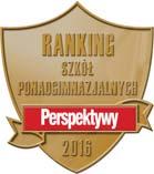 MIEJSCA 1-50 ZŁOTE SZKOŁY 48 V Liceum Ogólnokształcące im. Stefana Żeromskiego Gdańsk pomorskie 66 49 58 59,01 0,41 90,15 68,47 49 I Liceum Ogólnokształcące im. E.