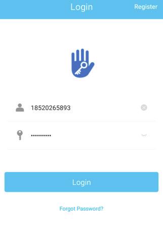 5.1 Connect lock to the phone 1) Android mobile phone, please scan the QR code as above 2) Apple