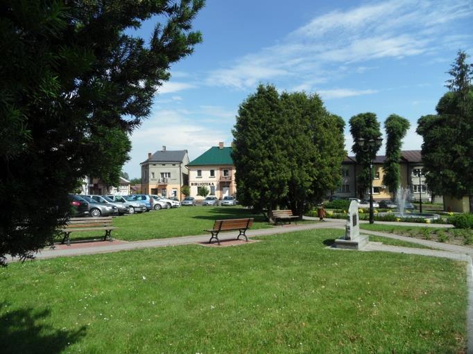 Kańczuga, Miejski Klub Sportowy i stadion, urząd pocztowy, bank, kościół pw. św.