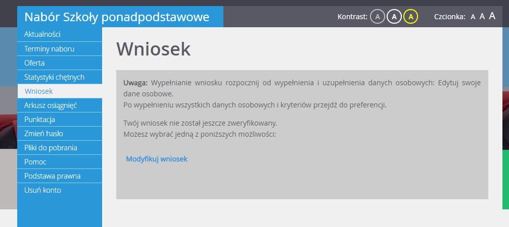 2. W prawym panelu wybrać odnośnik Edytuj swoje dane osobowe i