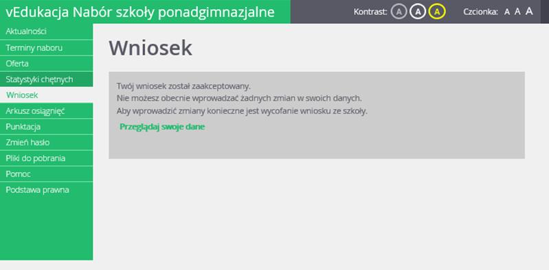 Aby wybrać część integracyjną oddziału integracyjnego w panelu Dane osobowe/ Dodatkowe informacje należy zaznaczyć opcję Kandydat posiada orzeczenie o potrzebie kształcenia specjalnego wydane ze