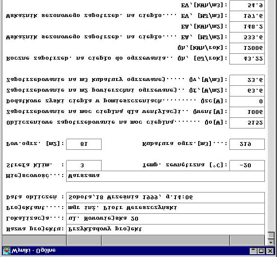 7. Wyniki obliczeń Rys. 7.1.