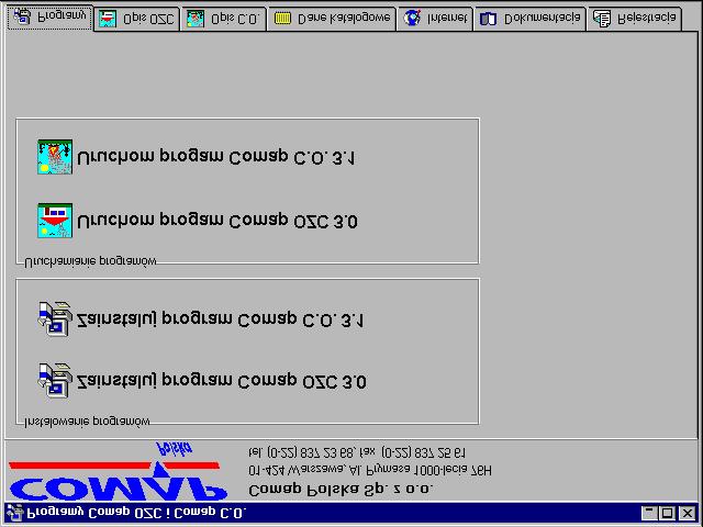 4. Podstawy obsługi programu 3. Instalowanie programu Instalację programu należy rozpocząć od uruchomienia systemu Windows. Następnie do napędu CD-R należy włożyć płytę z programem.