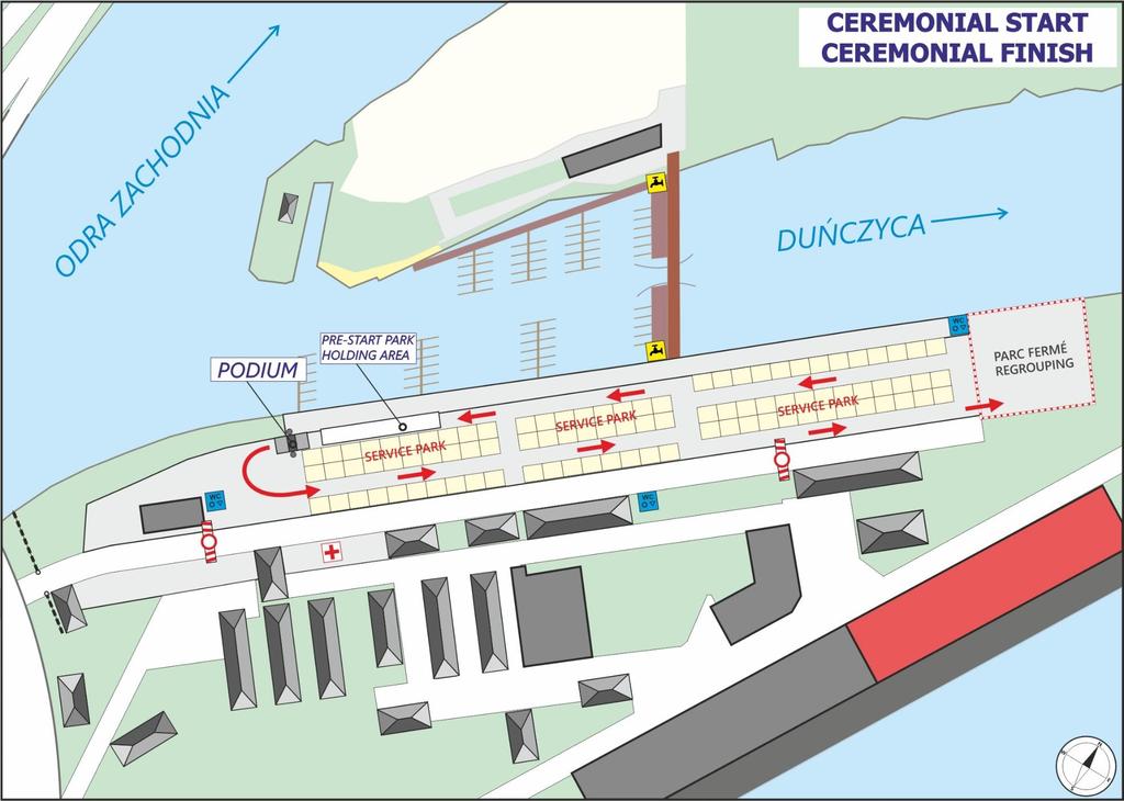 25.4. CEREMONIAL START AND FINISH / PRIZE GIVING