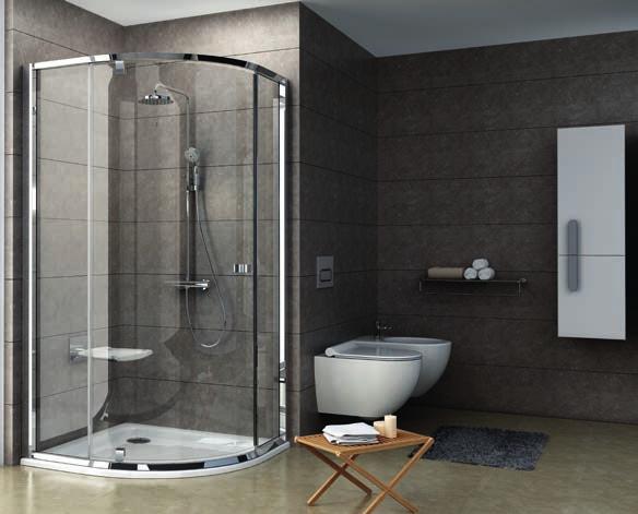 Kabiny prysznicowe Pivot PSKK3 - Półokrągła kabina prysznicowa trzyczęściowa otwierana piwotowa 37644100Z1 Kabina PSKK3-80 biała/chrom Transparent 1 670,00 2 054 37644101Z1 Kabina PSKK3-80