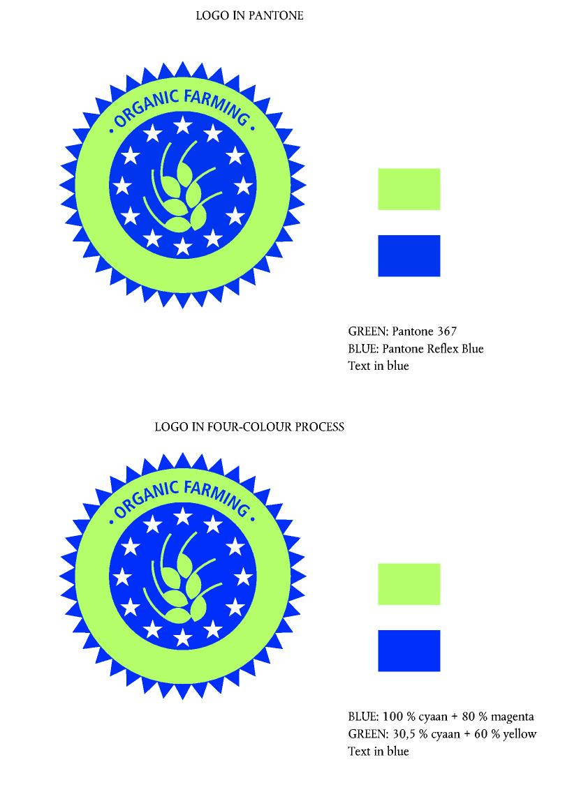 LOGO W PANTONE LOGO UZYSKANE W DRODZE PROCESU CZTEROBARWNEGO ZIELONY: Pantone 367 NIEBIESKI: Pantone Niebieski odblaskowy Tekst w
