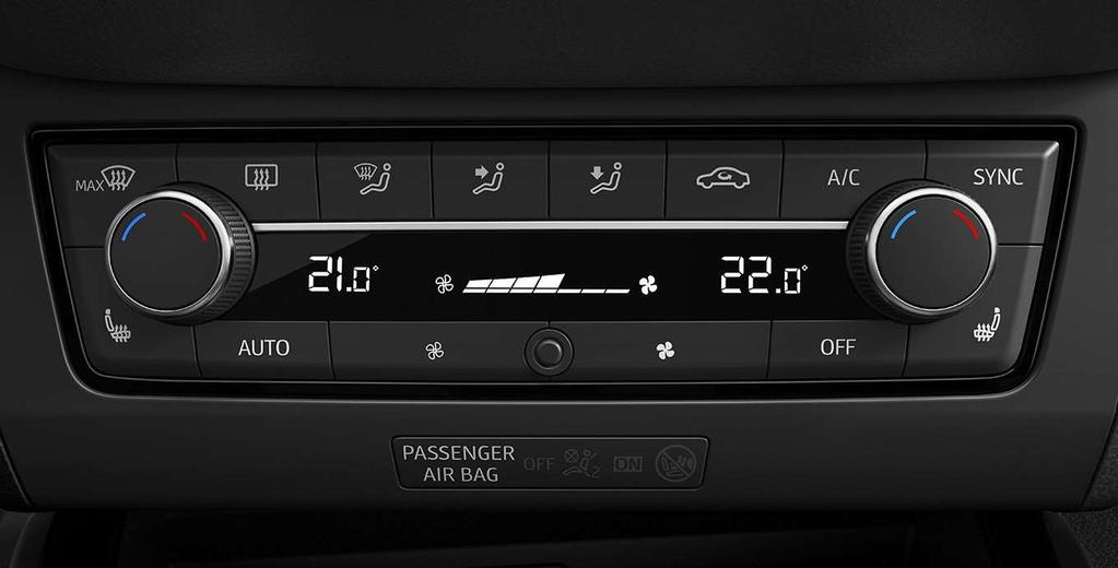 6,5-calowy kolorowy ekran dotykowy Radio Złącza USB, SD, Aux-in 4 głośniki Bluetooth Wielofunkcyjna kierownica ze sterowaniem radiem i telefonem Media System Colour 6,5-calowy kolorowy ekran dotykowy